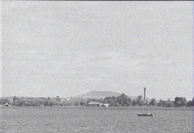 Negative - Ballarat - Lake - Boats - Buildings, Allan Doney, 1950 -1970