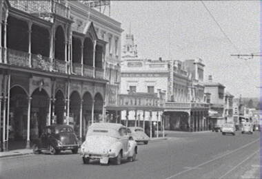 Negative - Ballarat - Street - Crocker's, Allan Doney, 1950 -1970