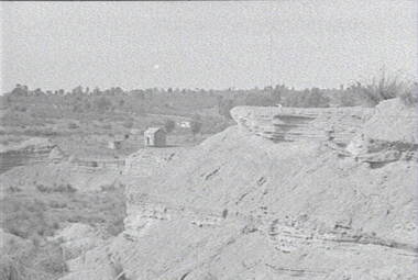 Negative - Happy Valley Bendigo Mining - Poppet Head, Allan Doney, 1950 -1970