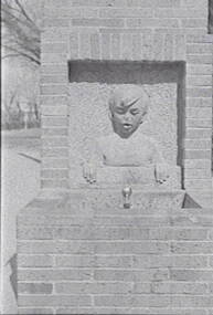 Negative - Drinking Fountain - Rosalind Park Bendigo, Allan Doney, 1950 -1970