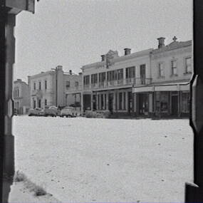 Negative - Creswick - Street - Club Hotel, Allan Doney, 1950 -1970