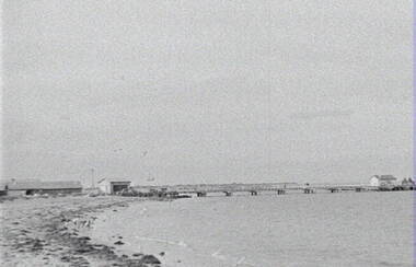 Negative - Anglesea - Lorne - Beach - Jetty - Buildings, Allan Doney, 1950 -1970
