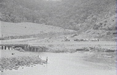 Negative - Sheep - River - Rocky Hills - Forest, Allan Doney, 1950 -1970