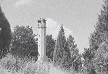 Negative - Fire Tower - Forest, Allan Doney, 1950 -1970