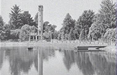 Negative - Fire Tower - Reservoir - Forest, Allan Doney, 1950 -1970
