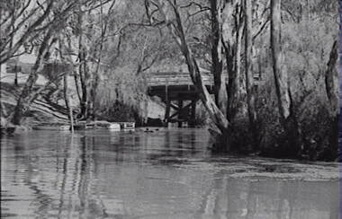 Negative - River - Bridge - Boats, Allan Doney, 1950 -1970