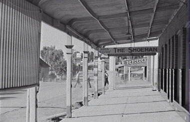 Negative - Country Town - Street - Businesses - Keith Taylor, Allan Doney, 1950 -1970