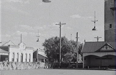 Negative - Country Town - Street - Water Tower, Allan Doney, 1950 -1970