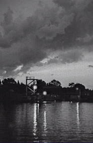 Negative - River - Diving Tower - Jetty - Night, Allan Doney, 1950 -1970