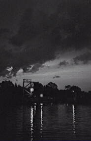 Negative - River - Diving Tower - Jetty - Night, Allan Doney, 1950 -1970