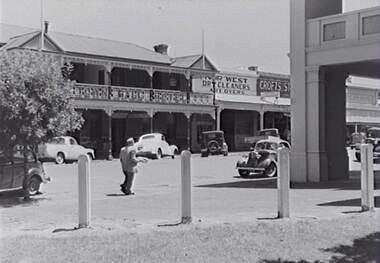 Negative - St Arnaud - Businesses - Crofts - Dry Cleaners, Allan Doney, 1950 -1970