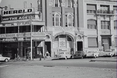 Negative - View Point Bendigo- Newsagents - Colonial Mutual, Allan Doney, 1950 -1970
