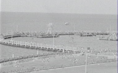 Negative - Geelong - Ships - Ocean - Swimming Area, Allan Doney, 1950 -1970