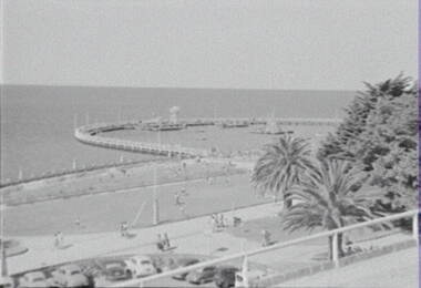 Negative - Geelong - Beach - Swimming Area, Allan Doney, 1950 -1970