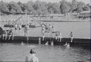 Negative - Geelong - Beach - Swimming Area, Allan Doney, 1950 -1970