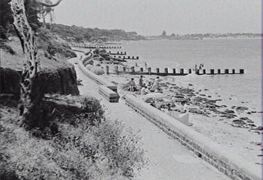 Negative - Port Nepean - Beach, Allan Doney, 1950 -1970