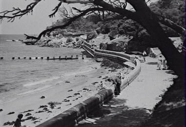 Negative - Port Nepean - Beach, Allan Doney, 1950 -1970