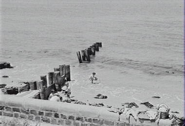 Negative - Port Nepean - Beach, Allan Doney, 1950 -1970