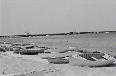 Negative - St Leonard’s - Beach - Boats - Wharf, Allan Doney, 1950 -1970
