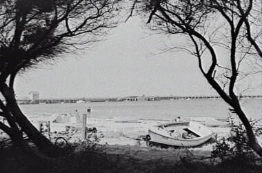 Negative - St Leonard’s - Beach - Boats - Wharf, Allan Doney, 1950 -1970