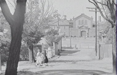 Negative - Rosalind Park Bendigo - Prison Entrance, Allan Doney, 1950 -1970