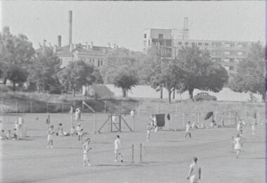 Negative - Lawn Tennis Courts - Benevolent Home Bendigo, Allan Doney, 1950 -1970