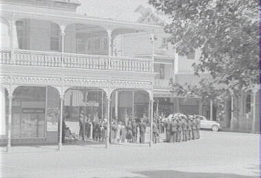 Negative - Salvation Army Band - Shamrock Hotel Bendigo, Allan Doney, 1950 -1970