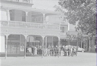 Negative - Salvation Army Band - Shamrock Hotel Bendigo, Allan Doney, 1950 -1970