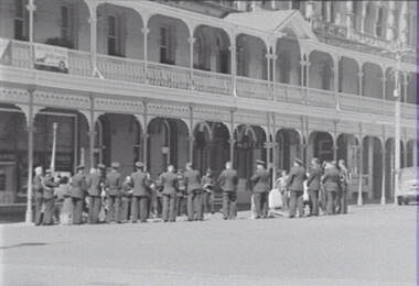 Negative - Salvation Army Band - Shamrock Hotel Bendigo, Allan Doney, 1950 -1970