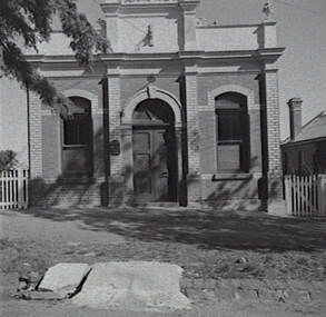Negative - Christian Science Church - Mackenzie Street Bendigo, Allan Doney, 1950 -1970