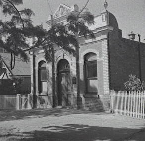 Negative - Christian Science Church - Mackenzie Street Bendigo, Allan Doney, 1950 -1970