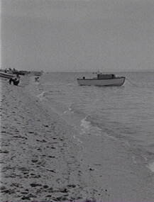 Negative - Port Arlington - Beach - Boats - People, Allan Doney, 1950 -1970