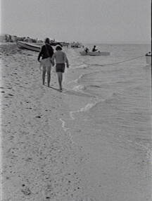 Negative - Port Arlington - Beach - Boats - People, Allan Doney, 1950 -1970