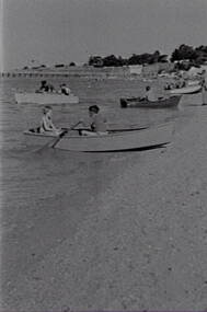 Negative - Port Arlington - Beach - Boats - People - Campsite - Pier, Allan Doney, 1950 -1970