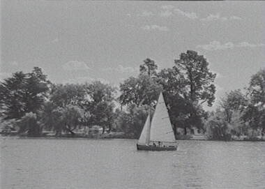 Negative - Lake Weeroona Bendigo - Sea Cadets, Allan Doney, 1950 -1970
