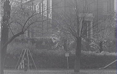Negative - Rosalind Park Bendigo - Playground Equipment - Senior Secondary College, Allan Doney, 1950 -1970