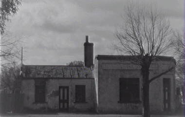 Negative - Barnard Street Bendigo - Buildings, Allan Doney, 1950 -1970