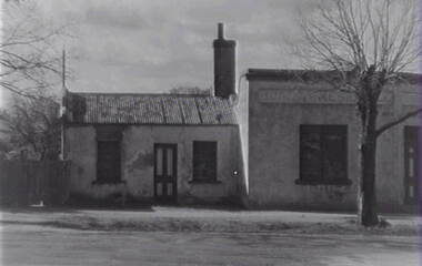 Negative - Barnard Street Bendigo - Buildings, Allan Doney, 1950 -1970