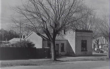 Negative - Barnard Street Bendigo - Buildings, Allan Doney, 1950 -1970