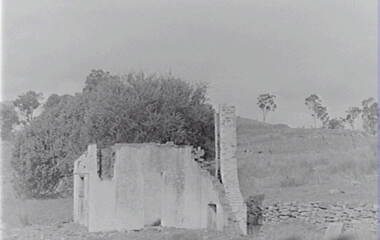 Negative - Shepard Flat - Building Ruins, Allan Doney, 1950 -1970