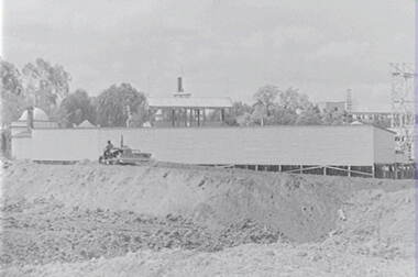 Negative - Bendigo Baths - Building - Olympic Pool Construction, Allan Doney, 1950 -1970