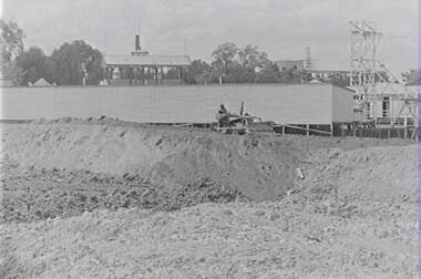 Negative - Bendigo Baths - Building - Olympic Pool Construction, Allan Doney, 1950 -1970