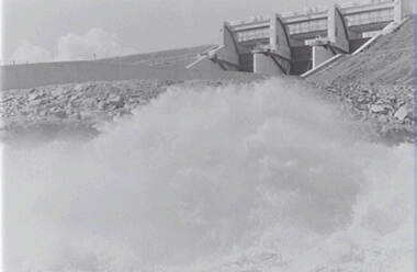 Negative - Cairn Curran Reservoir, Allan Doney, 1950 -1970