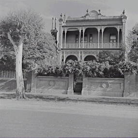 Negative - Iron Lacework - House, Allan Doney, 1950 -1970