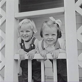 Negative - Finlay Family - Girls, Allan Doney, 1950 -1970