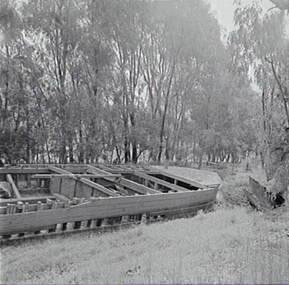 Negative - Echuca - Paddle Steamers - Ruins, Allan Doney, 1950 -1970