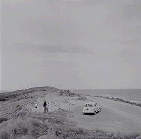 Negative - Geelong - Sand hills - Ocean Road, Allan Doney, 1950 -1970