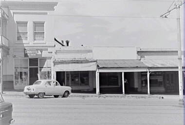 Negative - Eaglehawk - Street - Businesses, Allan Doney, 1950 -1970