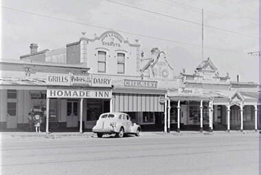 Negative - Eaglehawk - Street - Businesses - Chemists, Allan Doney, 1950 -1970