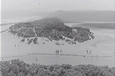 Negative - Beach - Rocks - River - People, Allan Doney, 1950 -1970